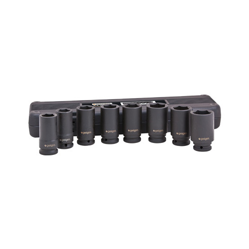 Geiger 3/4" Drive 8 Piece Metric Socket Set GX834SSM