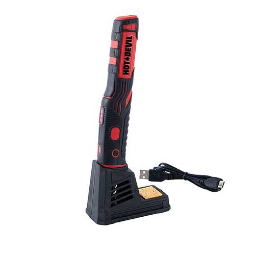 Hot Devil Cordless Rechargeable Soldering Iron HDRSI