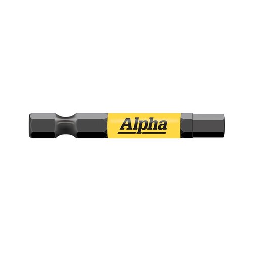 Alpha ThunderMax HEX6 x 50mm Impact Power Bit HEX650SM