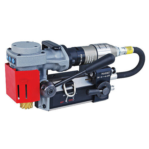 Holemaker 35mm Fully Atex 11 Pneumatic Magnetic Base Angle Drill HMP35AD-ATEX
