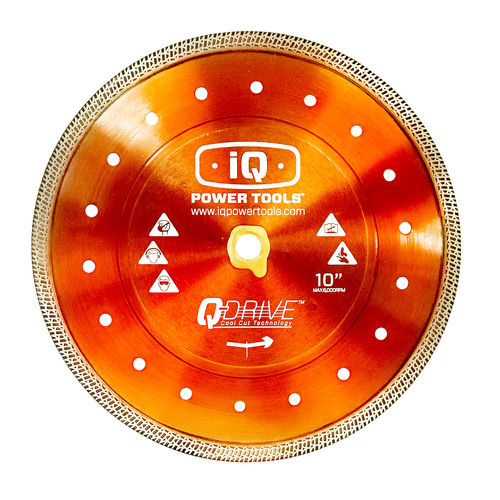 IQ Power Tools Dry 250mm Dry Diamond Platinum Combo Saw Blade