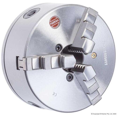Fuerda 3 Jaw Self Centering D1-4 Mount Lathe Chuck - 160mm K11-160/D4