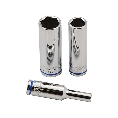 Kincrome Socket Deep 1/4" Drive 12mm Mirror Polish K26508