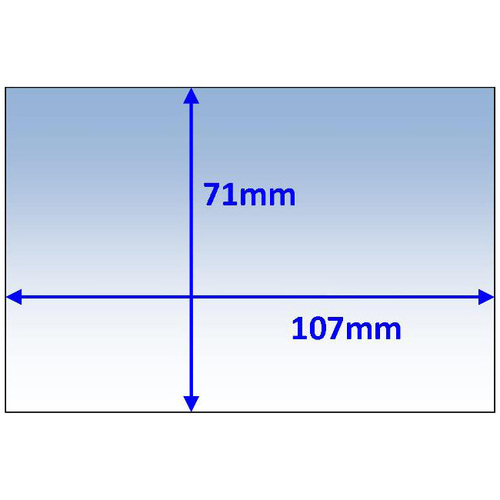 Weldclass 107 x 71mm 10pk Lens Inner (suits Jackson WH70) KC-J9932