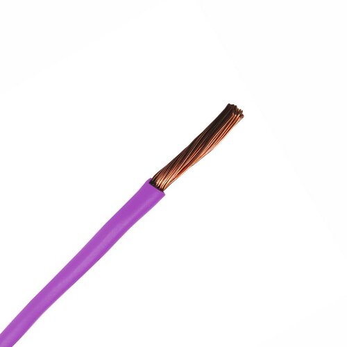 Automotive Single Core Cable 4mm Purple,26 .30 Stranding 30M