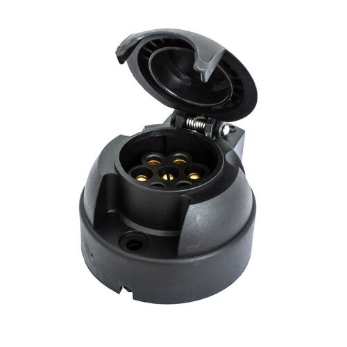 7 Pin Large Round Trailer Socket