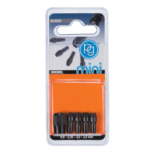 Sutton Pg Mini Collet Set 5pce B&D Dremel M.8020