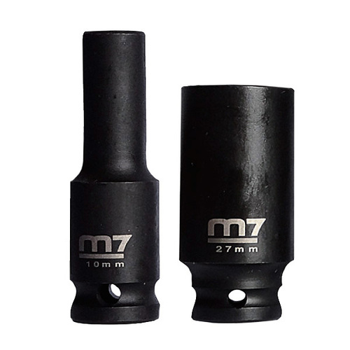 M7 Impact Deep Socket 1/2" Drive 6 Point 3/8" M7-MA431S12