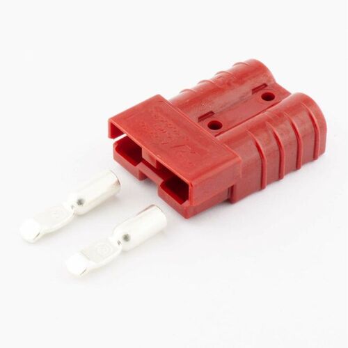 50 Amp Genuine Anderson Red Kit Inc 2 x 6B&S Pins