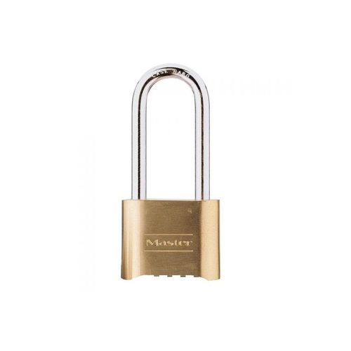 Master Lock Padlock Combination Brass Medium Security Extended Shackle 51/51mm 175DLHAU Master Lock 