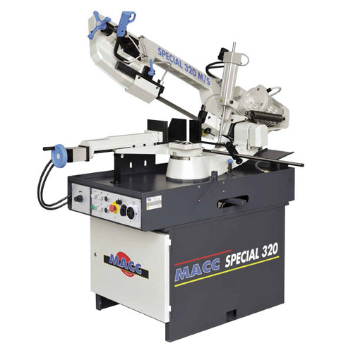 MACC 230mm Semi-Auto Swivel Head Bandsaw 2 Speed 415v 3ph MB-320MS-3