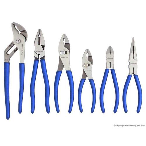 Michael Pro Set of 6 Pliers MP003059
