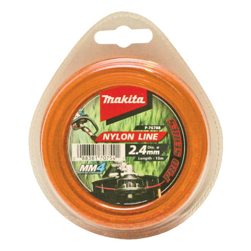 Makita 2.4mm x 15m Nylon Line Round P-76788