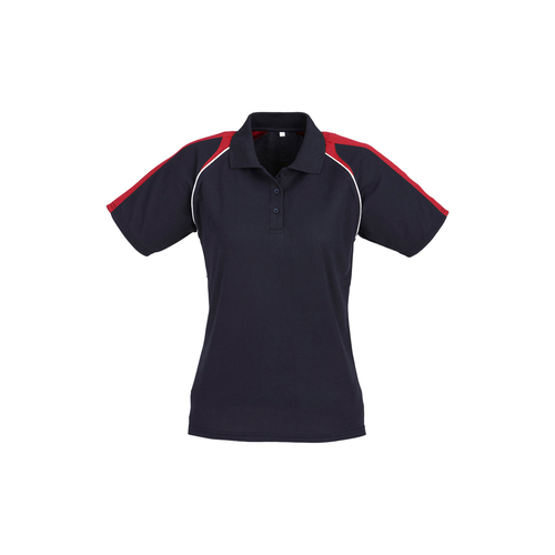 Ladies Triton Polo Navy/Red/White 8