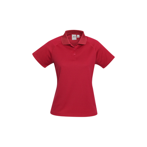 Ladies Sprint Polo Red 6