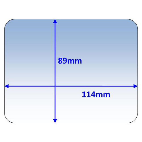 Weldclass 114 x 89mm 10pk Lens Outer (suits Cig Weldskl) P7-CLCWS/10