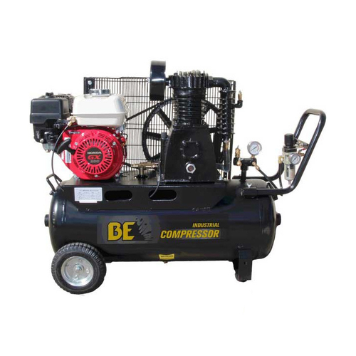 BE Industrial Honda GX200 6.5HP 70L Belt Drive Air Compressor P7065-H