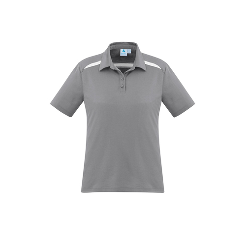 Ladies Sonar Polo Silver/White 16