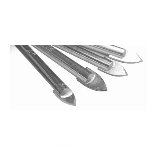Armeg 6.5mm Soft Tile Drill x 2, plus 6.5mm Masonry Drill Bit PST06.5