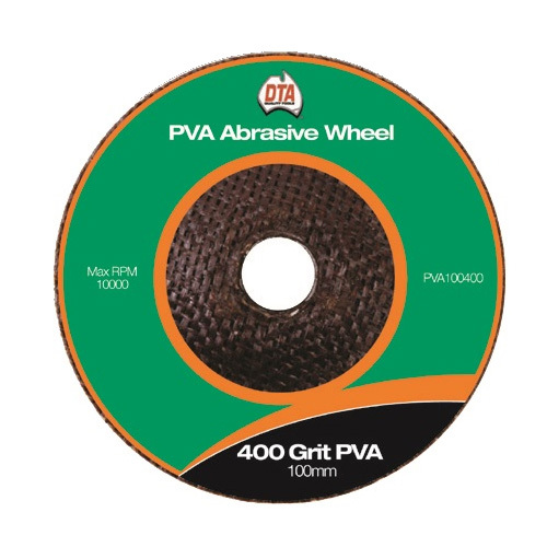 DTA 400 Grit 100mm Grinding/Polishing Disc PVA100400