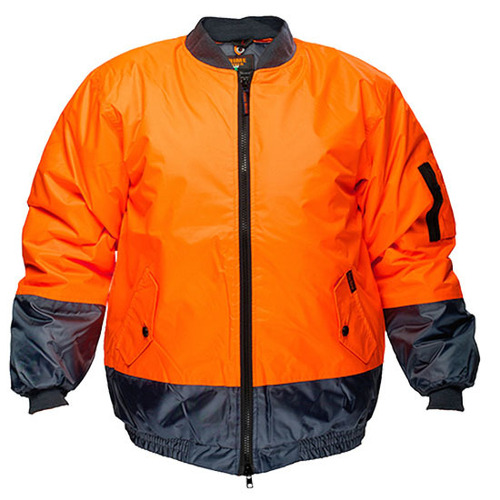 Bomber Jacket Lined Class D Orange/Navy 4XL Regular
