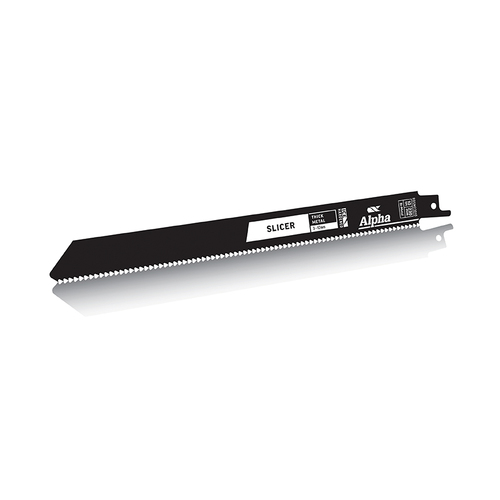 Alpha 10 TPI 230mm Slicer - Metal - Recip Blade - 2 Pack RDSM23010-2