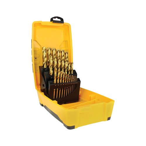 Alpha 25 Piece 1.0-13.0mm Reduced Metric Alpha Tuffbox Drill Set SM25RPB
