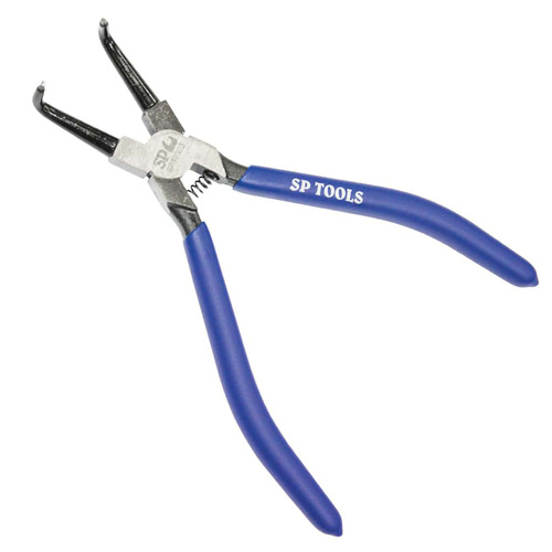 SP Tools 175mm Bent Internal Circlip Pliers SP32303