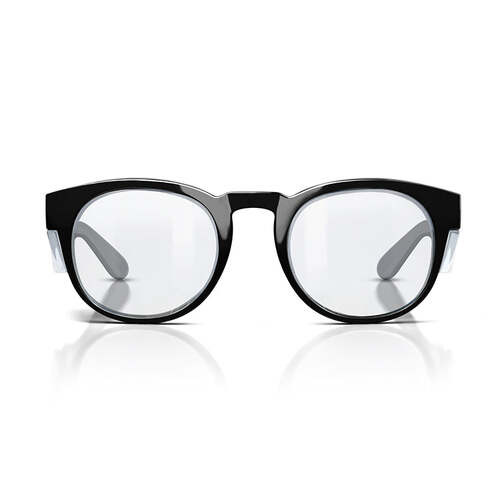 SafeStyle Cruisers Black Frame Clear Lens Safety Glasses