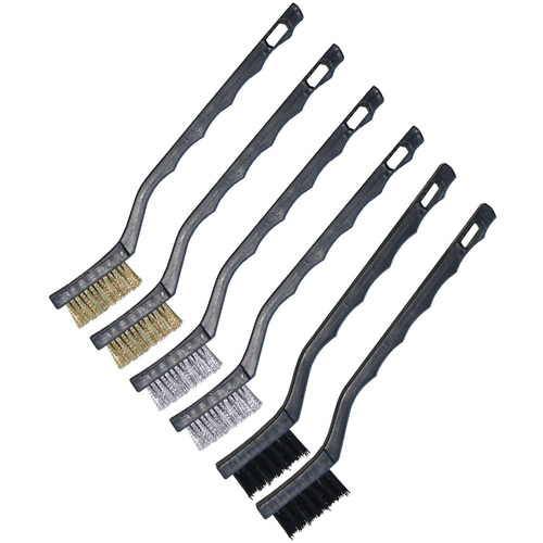 888 6pc 180mm Mini Wire Brush Set T830807