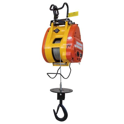 TOHO 1600W 360kg Compact Wire Rope (Builders) Hoists TBH360