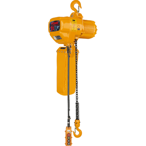 TOHO 1Ton 6m 3-Phase Electric Chain Hoist TECH-3PH-2SP-0106