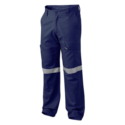 KingGee Mens Workcool 2 Reflective Pants  Colour Navy Size 117S