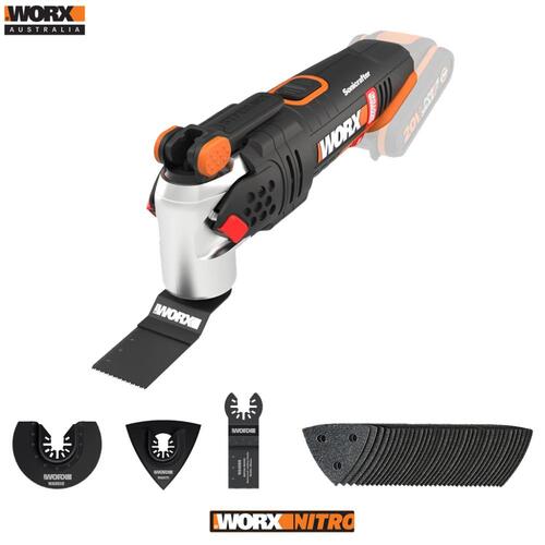 WORX 20V NITRO Sonicrafter Brushless Oscillating Multi-tool (Tool Only) WX693.9